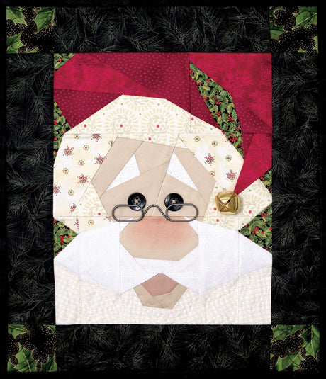 Stitch by Number Holly Jolly Santa