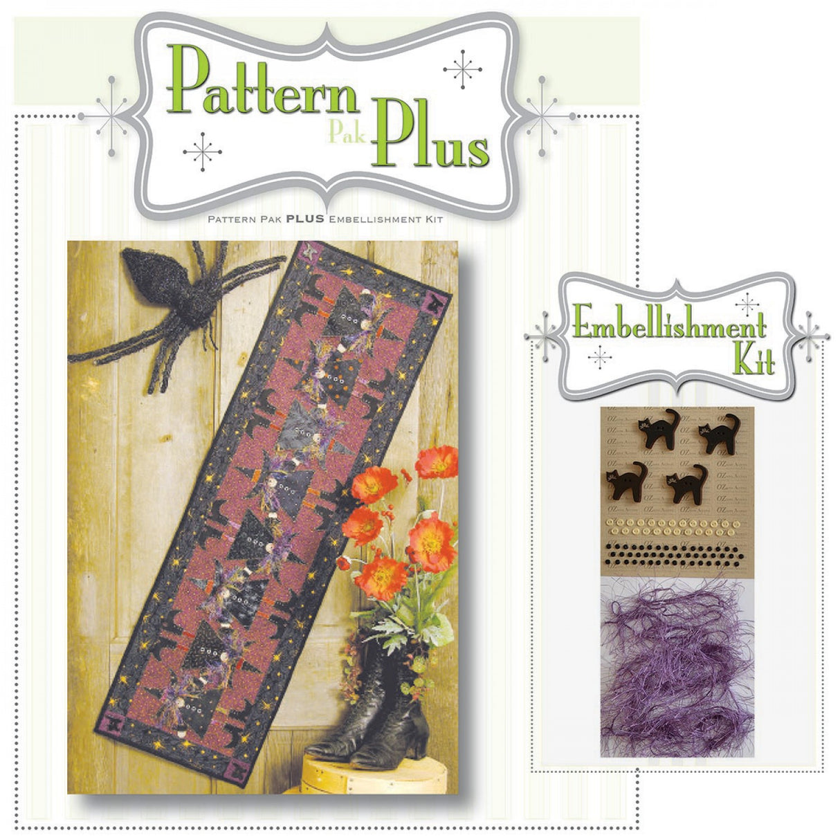 Topsy Turvey Witch Pattern Pak Plus