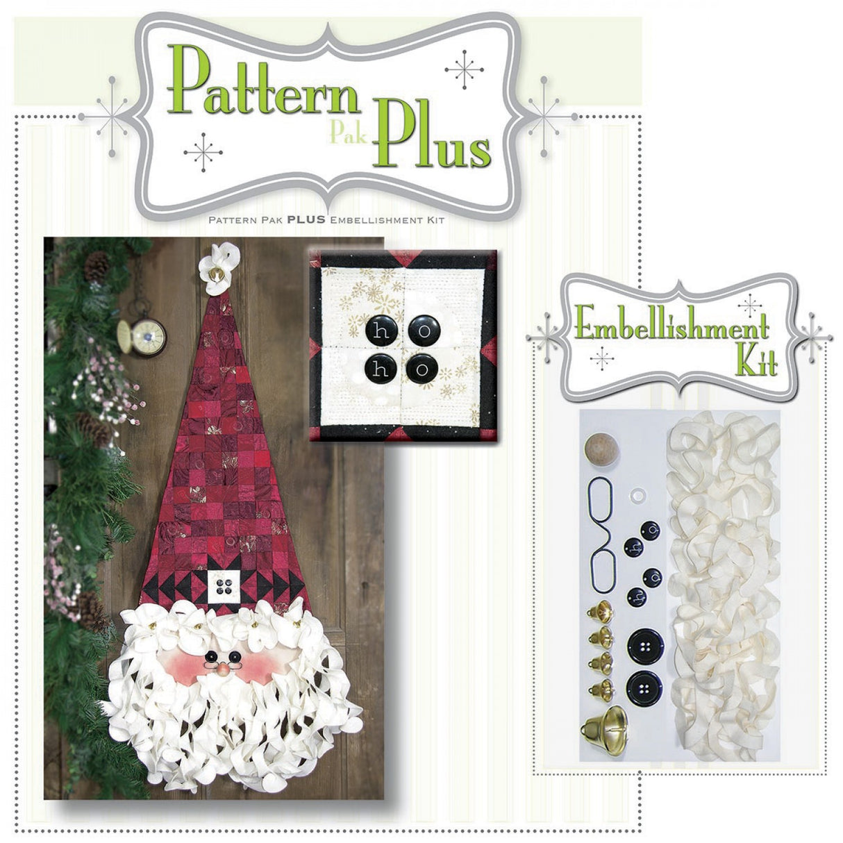 Necktie Star Santa Pattern Pak Plus