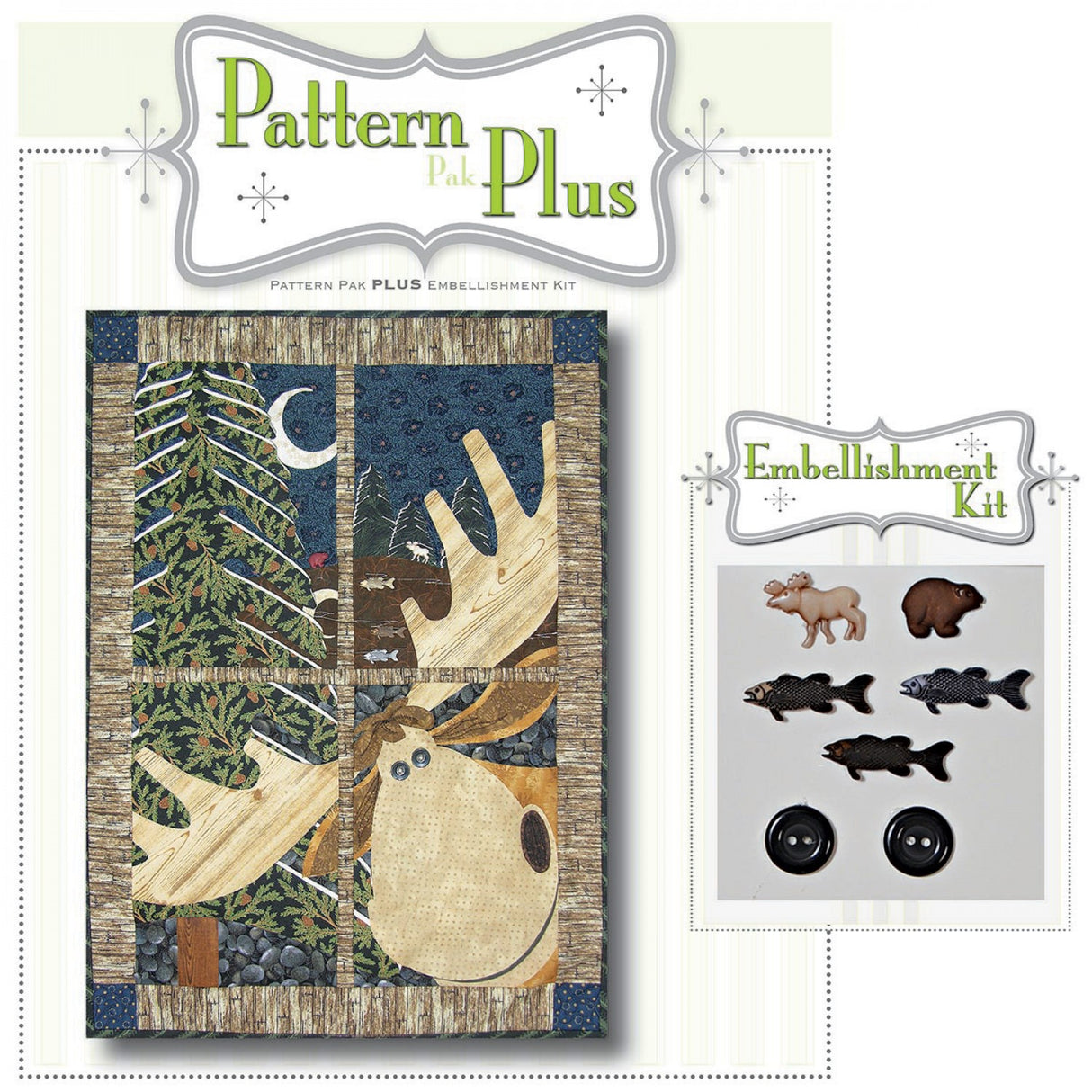 Northwoods Moose Pattern Pak Plus