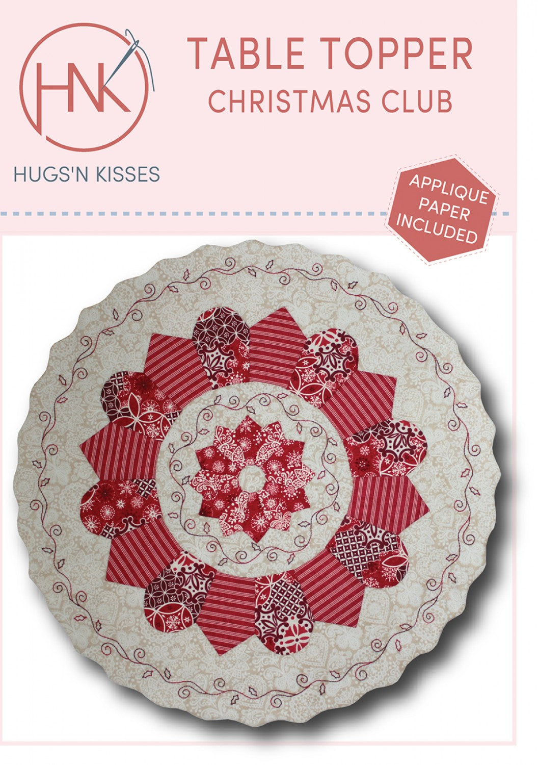 Table Topper HNK Christmas Club