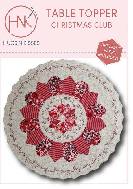 Table Topper HNK Christmas Club
