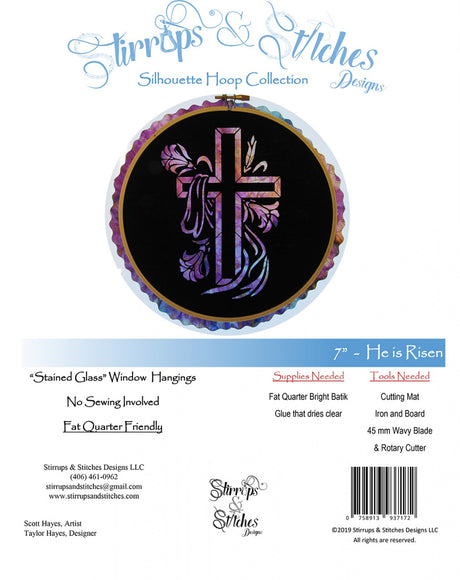 He is Risen 7in Hoop Kit