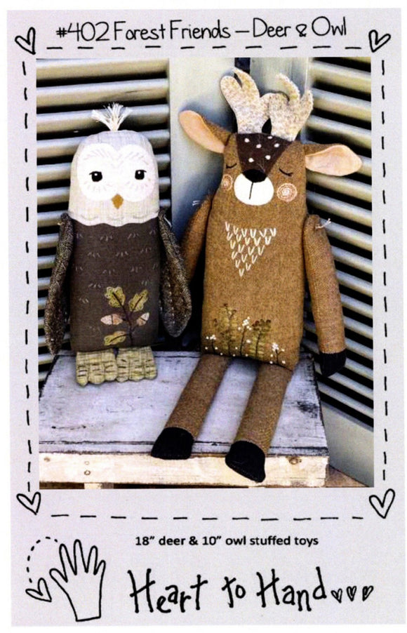 Forest Friends - Deer & Owl
