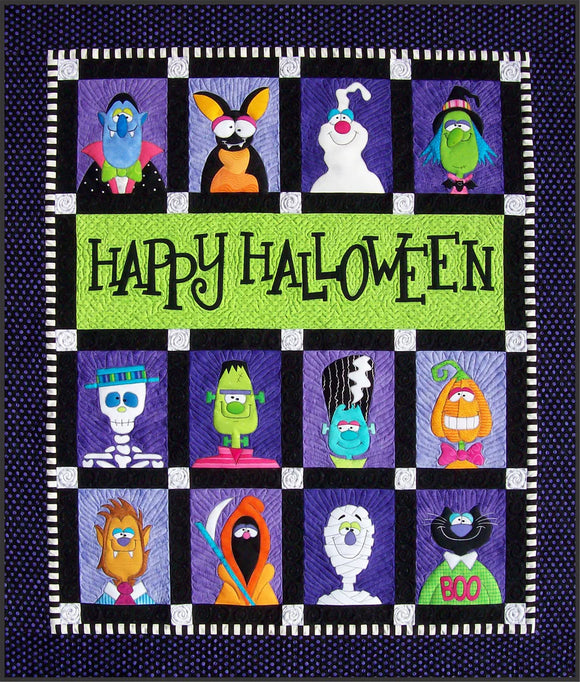 Happy Halloween Downloadable Pattern by Amy Bradley Designs
