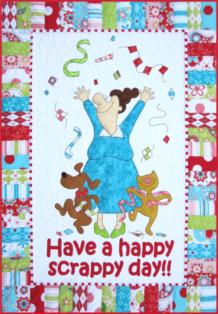 Happy Scrappy Day Downloadable Pattern by Amy Bradley Designs