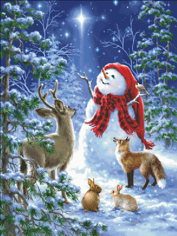 Heaven And Nature Sing Cross Stitch By Dona Gelsinger