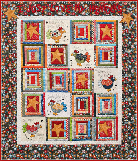 Henfolks - Hand Embroidery