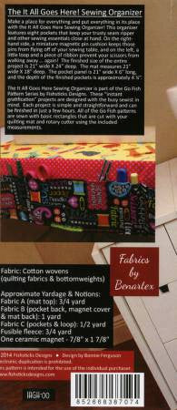 It All Goes Here Sewing Organizer