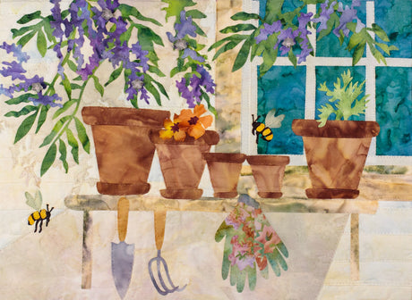 Back to Beez-ness In Full Bloom Truly McKenna Art Print Panel