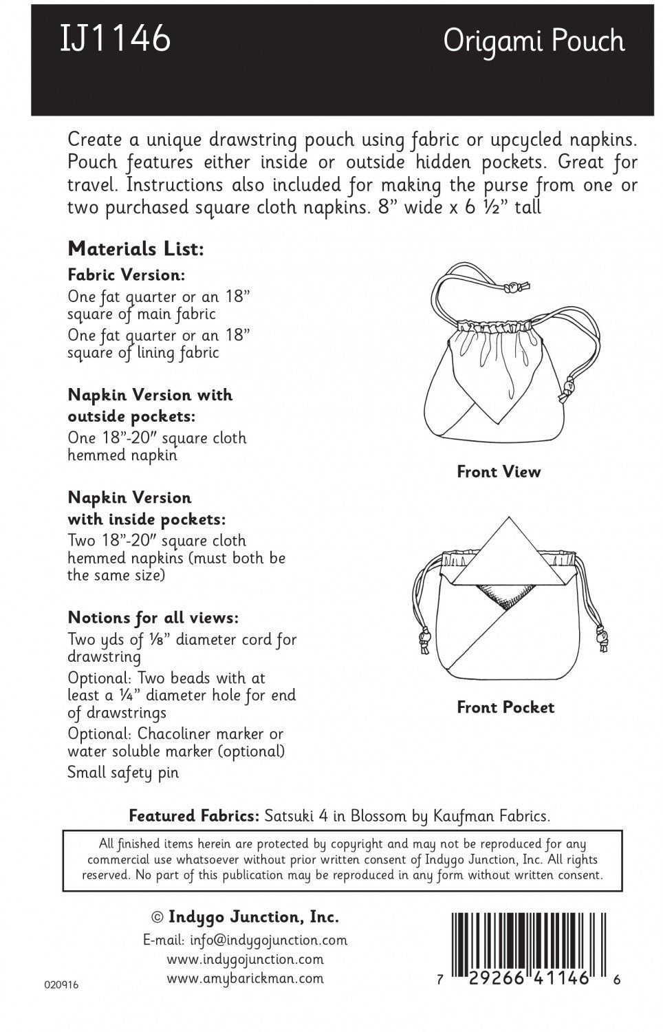 Origami Pouch