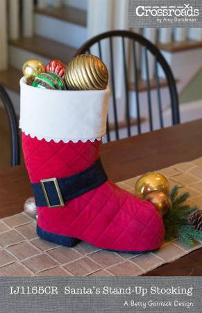 Santa's Stand-Up Stocking