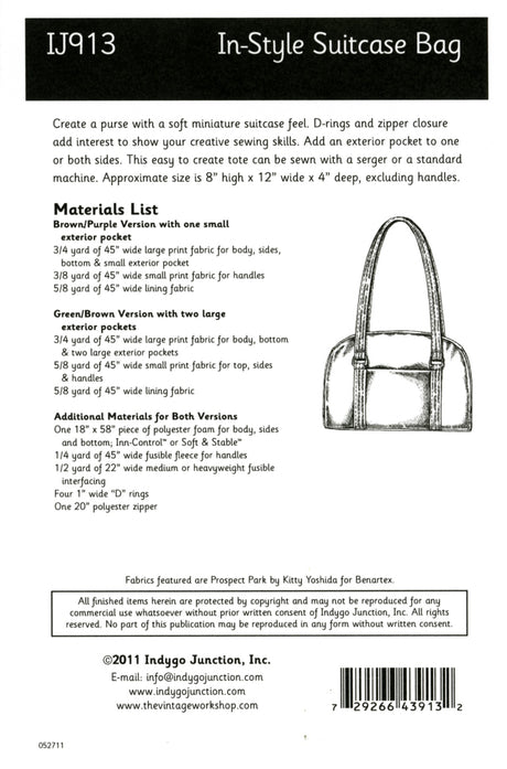 In-Style Suitcase Bag