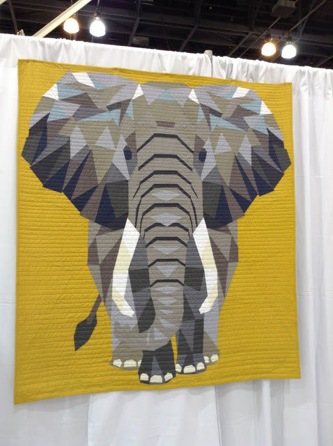 Elephant Abstractions Quilt