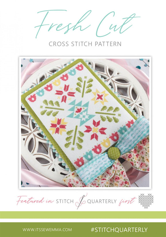 Fresh Cut Cross Stitch Pattern