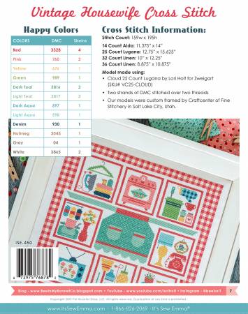 Vintage Housewife Pattern by Its Sew Emma