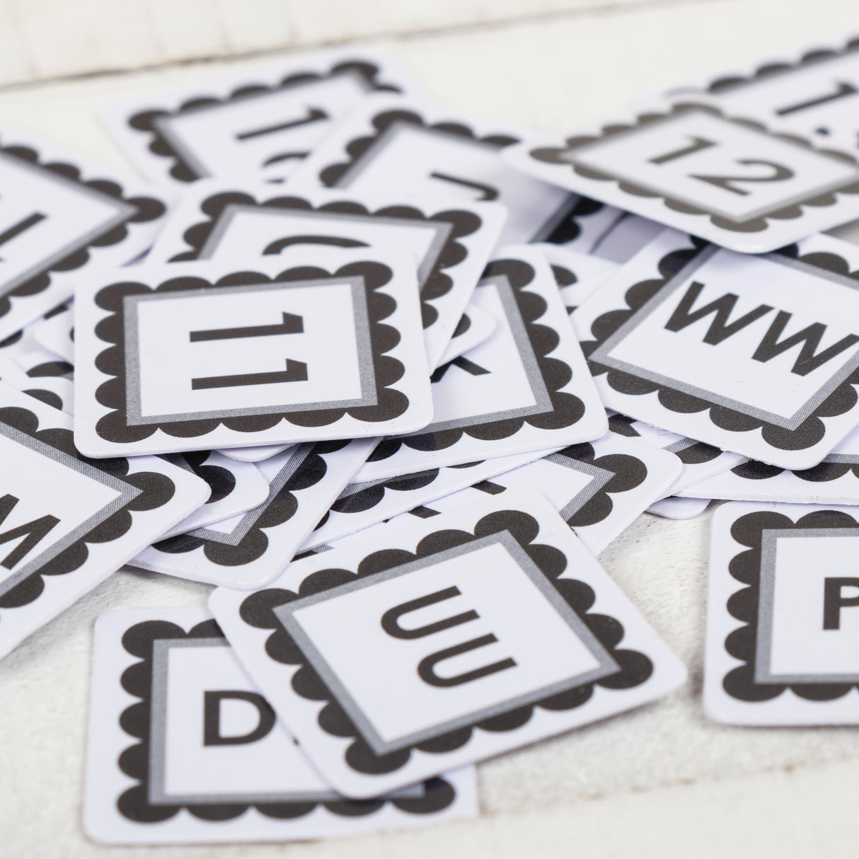 Gray Alphabitties Expansion Pack