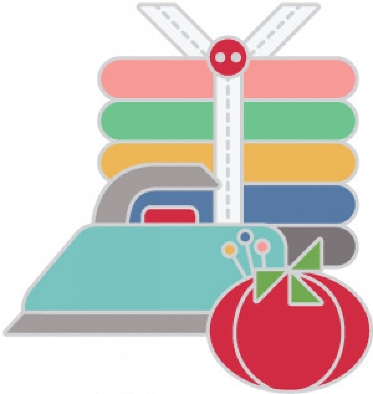 Sew Day Enamel Needleminder By Lori Holt of Bee in my Bonnet Co.