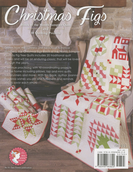 Christmas Figs Block of the Month Book
