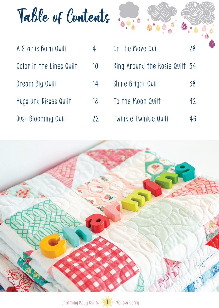 Charming Baby Quilts Book Pattern Quilting Books Patterns and Notions