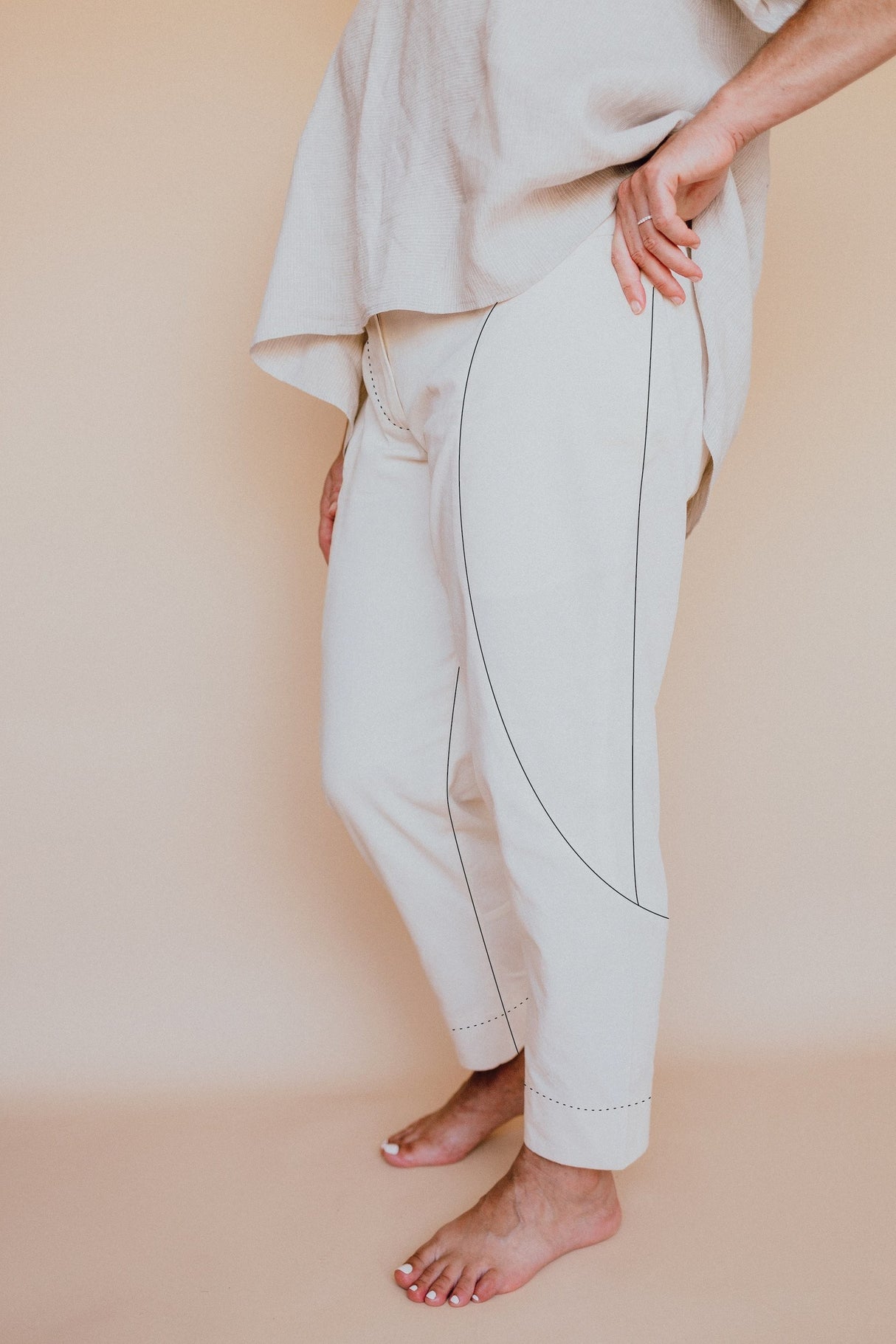 Darlow Pants Printed Pattern