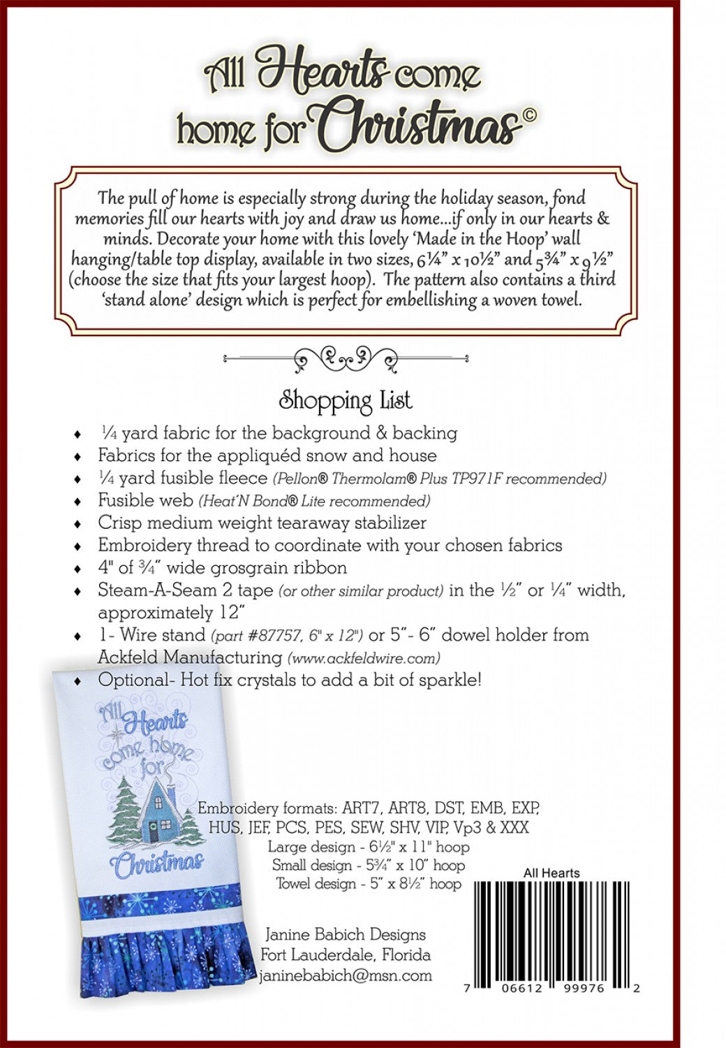 All Hearts Come Home for Christmas Table Top Display