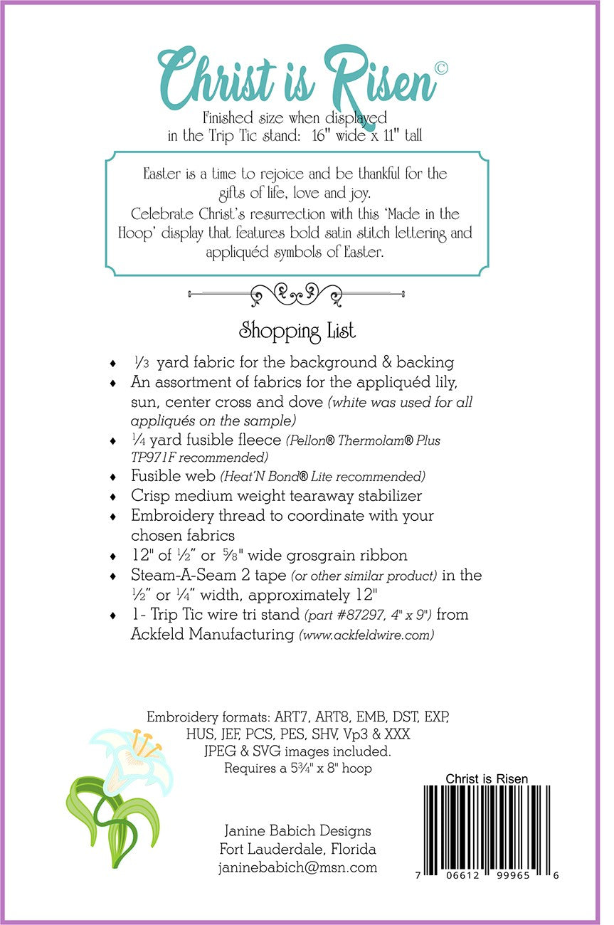 Christ Is Risen Table Top Display