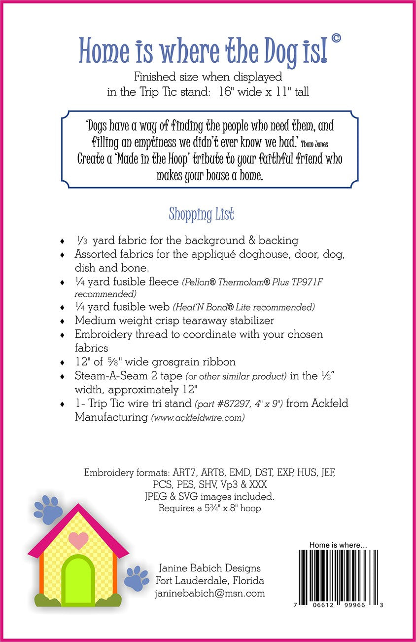 Home Is Where The Dog Is