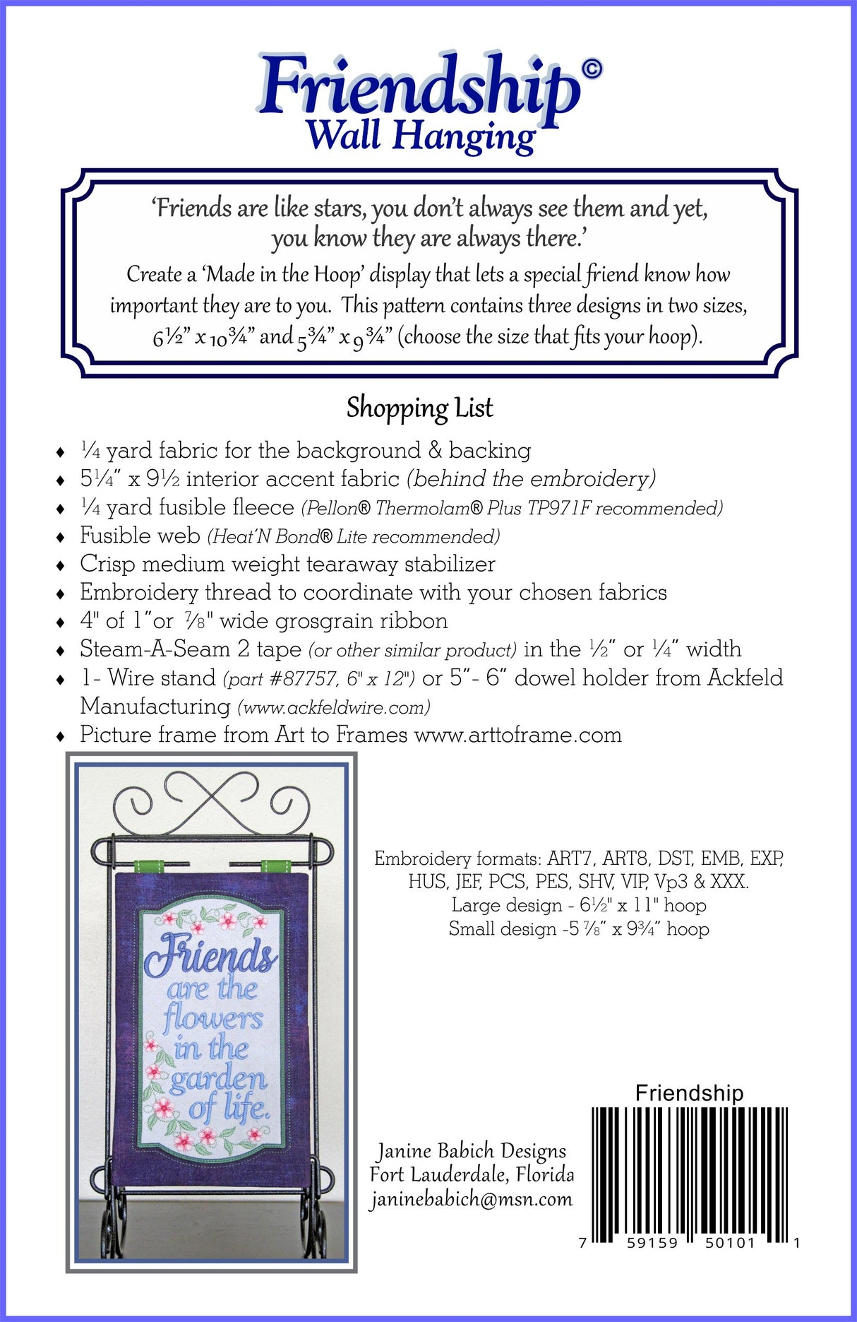 Friendship Wall Hanging