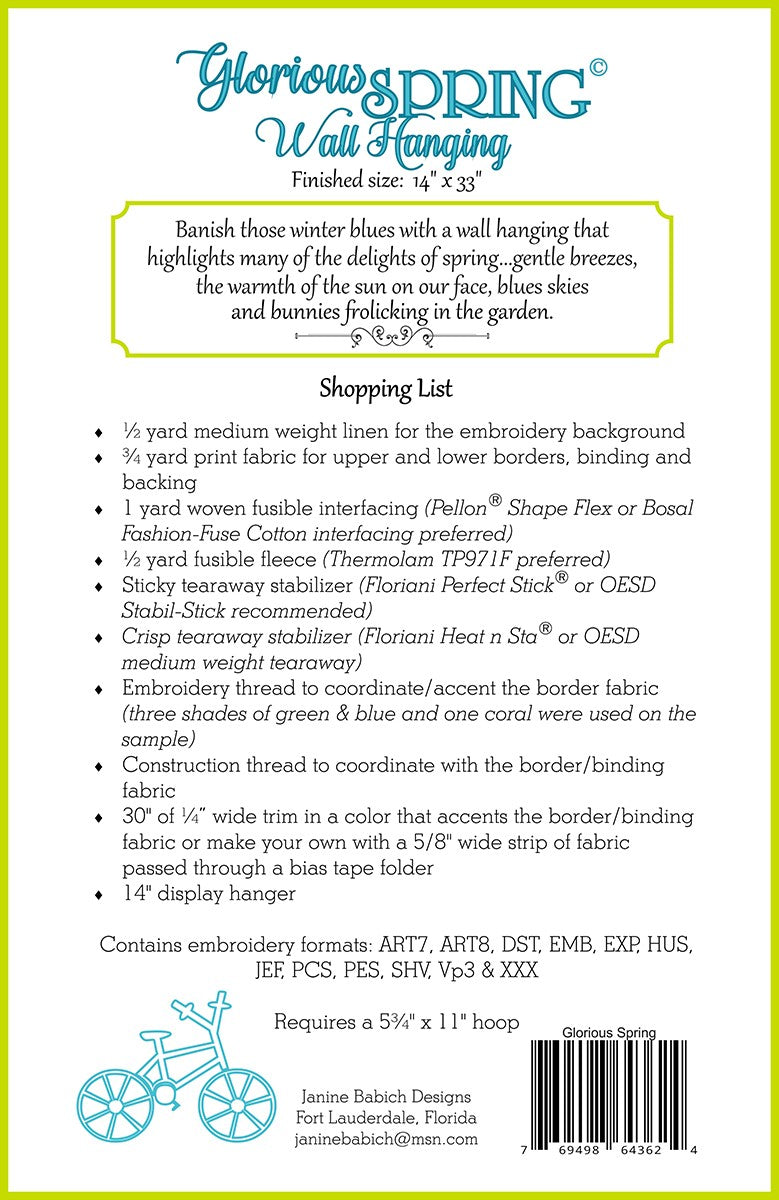 Glorious Spring Wall Hanging