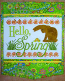 Hello Spring Wall Hanging