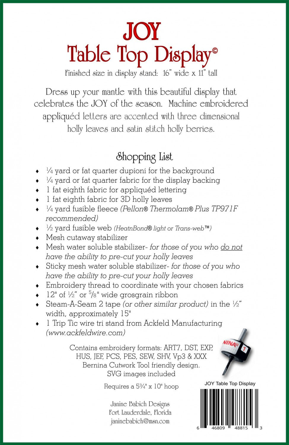 Joy Table Top Display