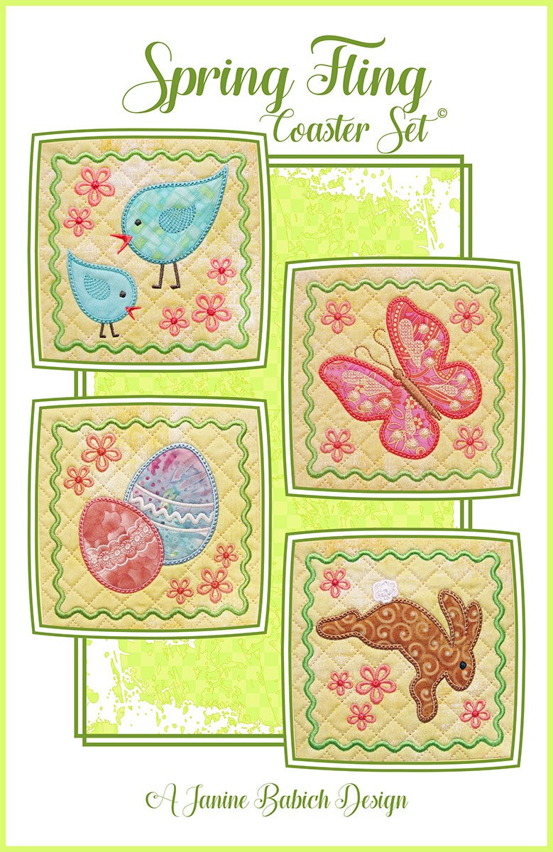 CD Spring Fling Coaster Set