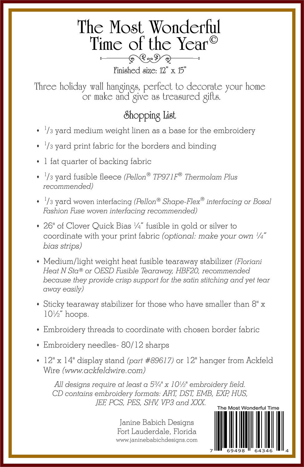 Most Wonderful Time of the Year