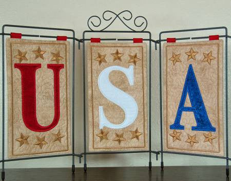 USA Table Top Display