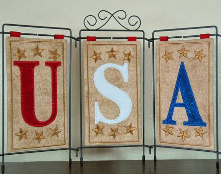 USA Table Top Display