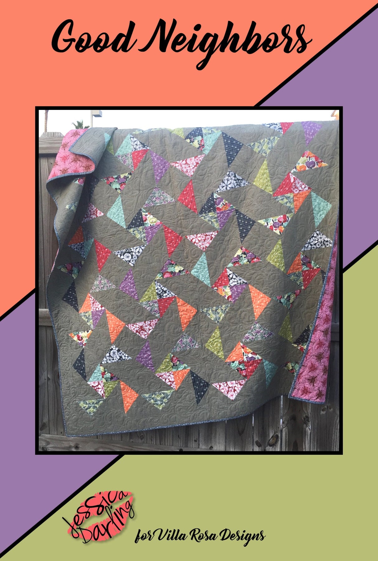 Good Neighboors Downloadable Pattern by Villa Rosa Designs