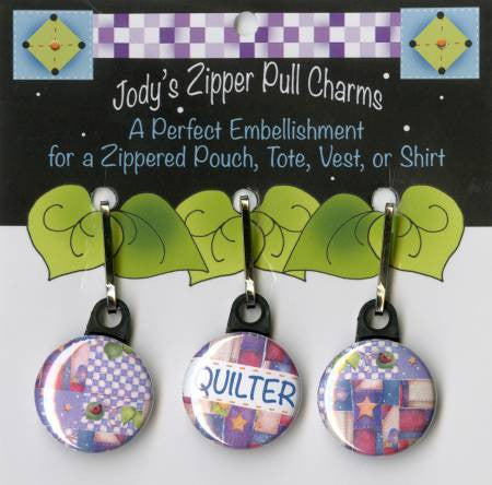 Zip Charm Set - Quilter