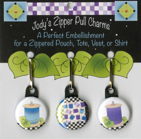 Zip Charm Set - Spools