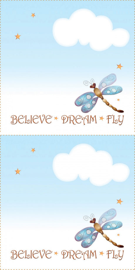 Quilt Label Dragonfly 2 per pack