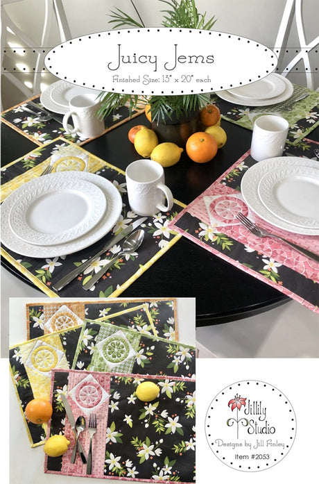 Juicy Jems Placemat Pattern