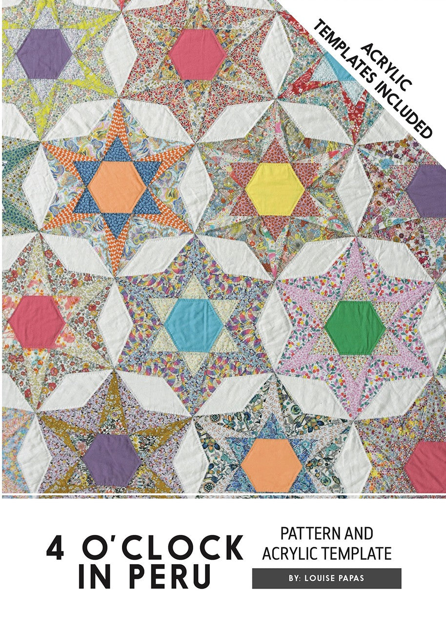 4 O'Clock In Peru Pattern And Template