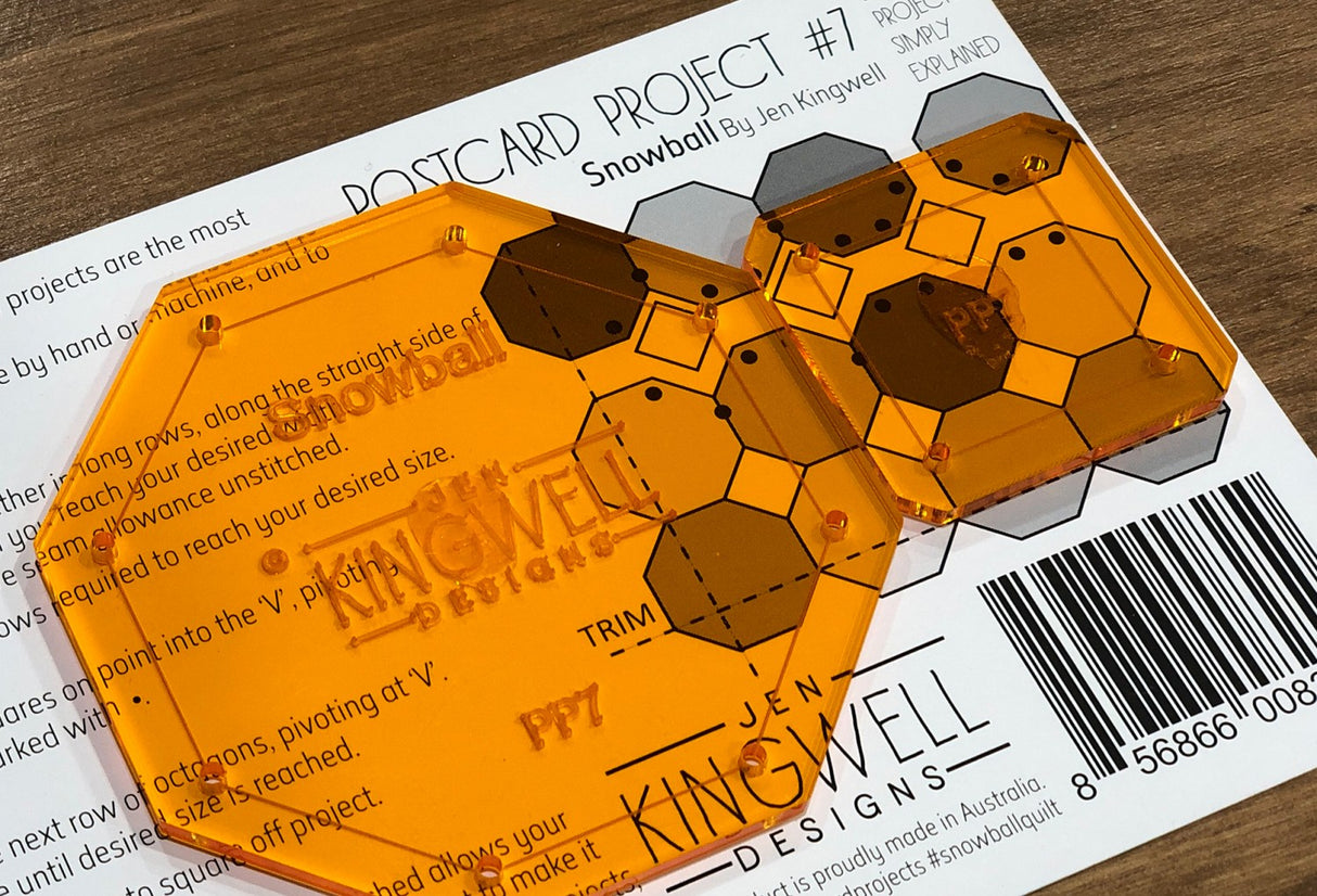 Postcard Project No. 7 - Snowball