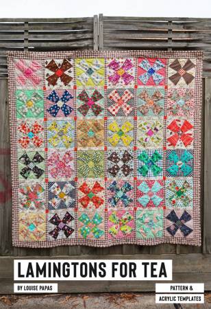 Lamingtons For Tea Pattern and Acrylic Templates by Jen Kingwell Designs