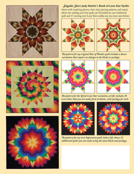 Singular Stars Lone Star Quilts