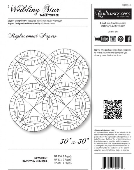 Wedding Star Table Topper