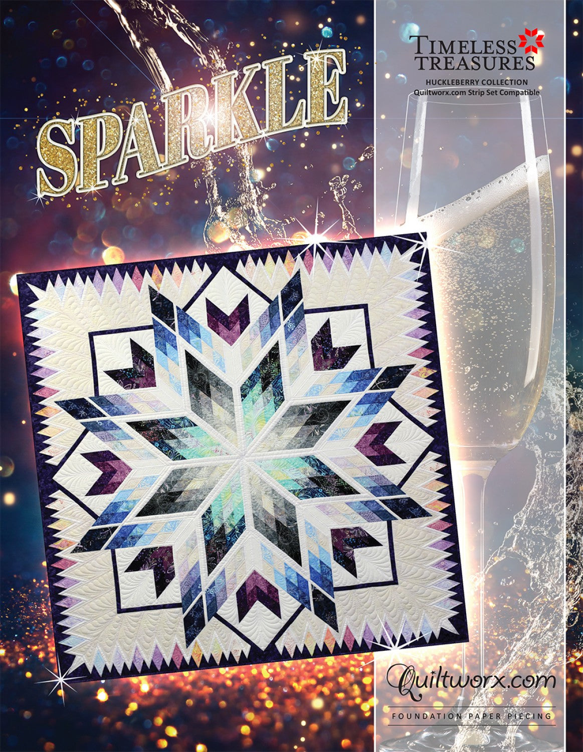 Sparkle Quilt Pattern by Quiltworx - Judy Niemeyer