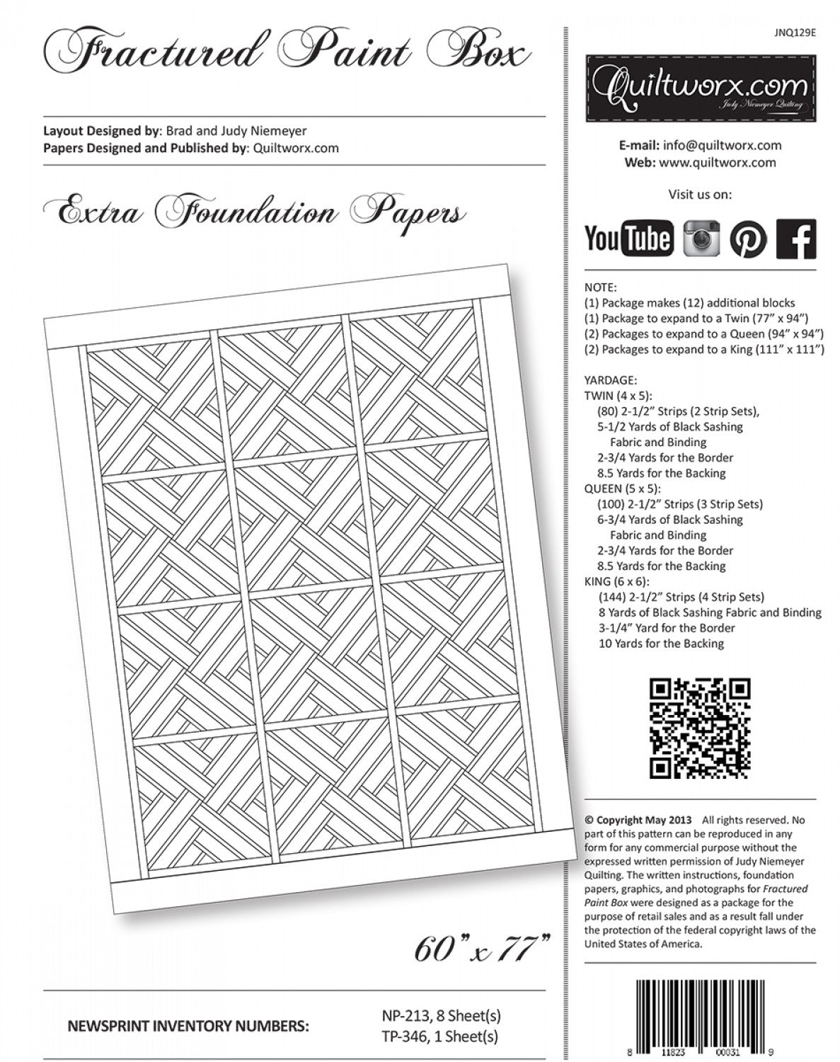 Fractured Paintbox Extra Foundations