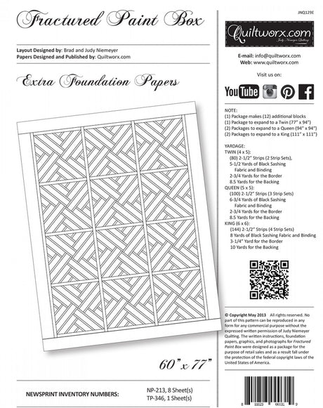 Fractured Paintbox Extra Foundations