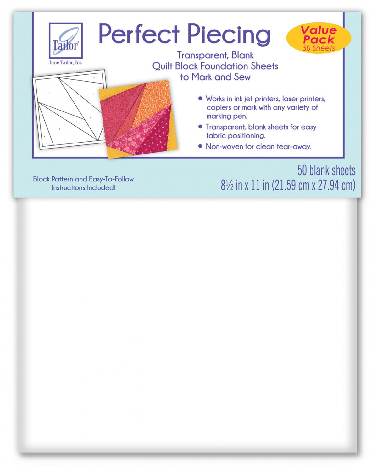 Perfect Piecing - 50 Sheet Value Pack